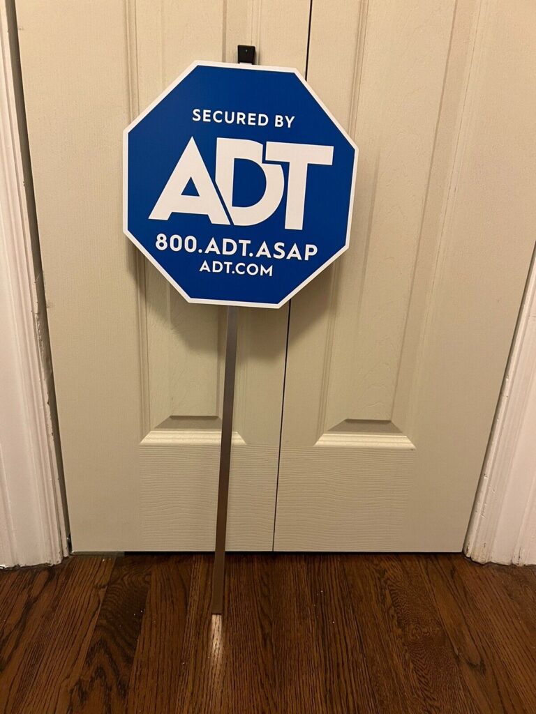 ADT yard signs