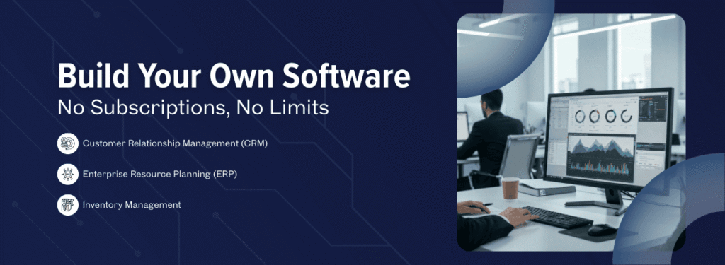 Build Your Own CRM, ERP and Inventory Soaftware