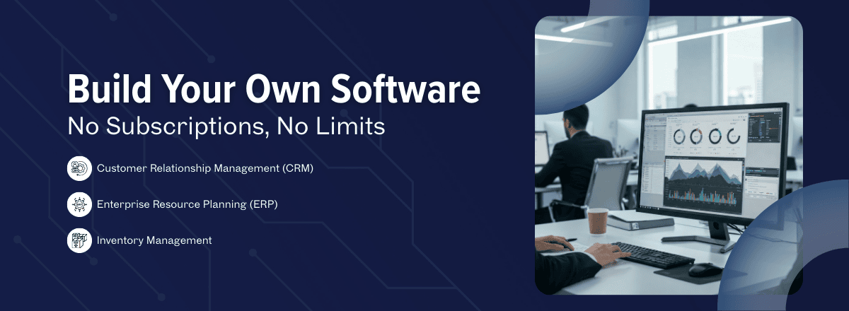 Build Your Own CRM, ERP and Inventory Soaftware
