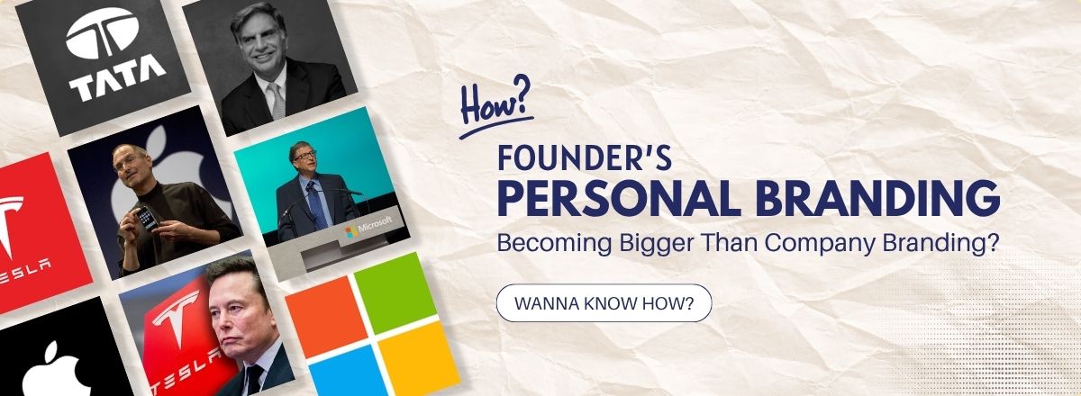 Founder Personal Branding Is Becoming Bigger Than Company Branding